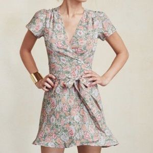 🌺🌸 Reformation Penny Wrap Dress NWOT XS 🌺🌸